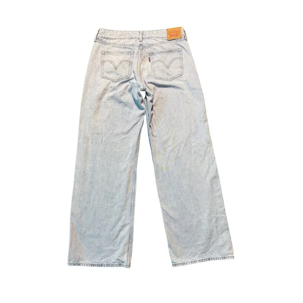 Levi's Superlow Loose Straight Leg Jeans Light Wash
